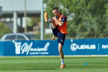Foto del entrenamiento de Osasuna del 4 de agosto