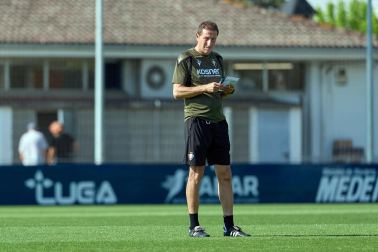 Foto del entrenamiento de Osasuna del 4 de agosto