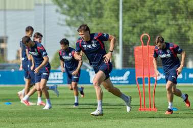 Foto del entrenamiento de Osasuna del 4 de agosto
