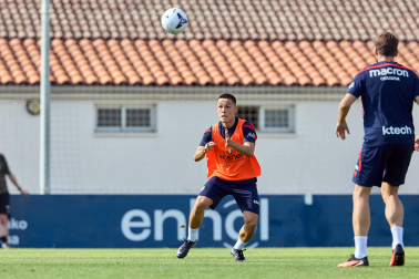 Foto del entrenamiento de Osasuna del 4 de agosto