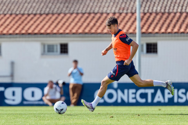 Foto del entrenamiento de Osasuna del 4 de agosto