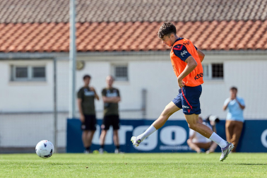 Foto del entrenamiento de Osasuna del 4 de agosto
