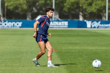 Foto del entrenamiento de Osasuna del 4 de agosto