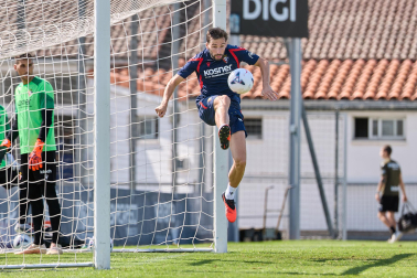 Foto del entrenamiento de Osasuna del 4 de agosto