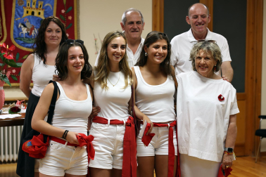Fotos del inicio de las fiestas patronales de San Martín de Unx