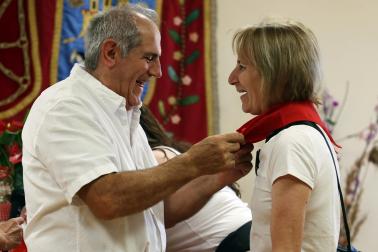 Fotos del inicio de las fiestas patronales de San Martín de Unx