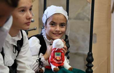 Fotos del cohete infantil de Estella