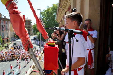 Fotos del cohete infantil de Estella