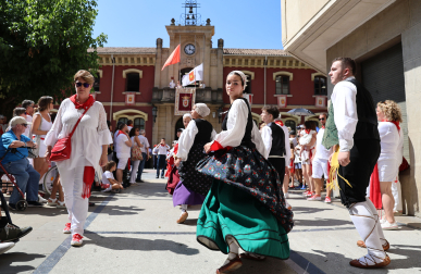 Fotos del cohete infantil de Estella