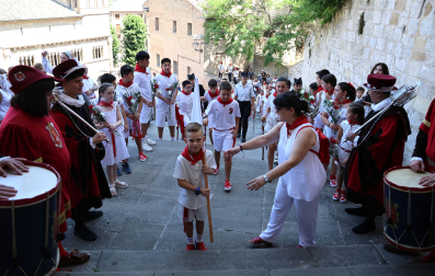 Fotos del cohete infantil de Estella
