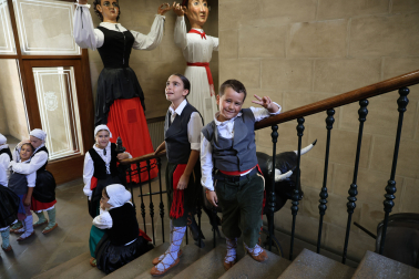 Fotos del cohete infantil de Estella
