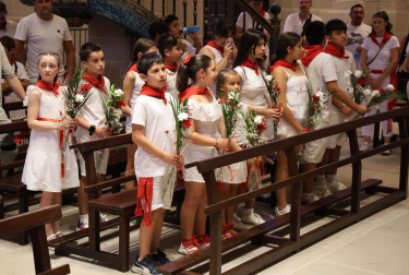Fotos del cohete infantil de Estella