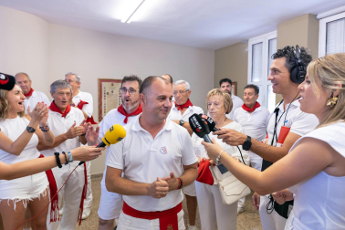 Fotos del cohete de fiestas de Fustiñana