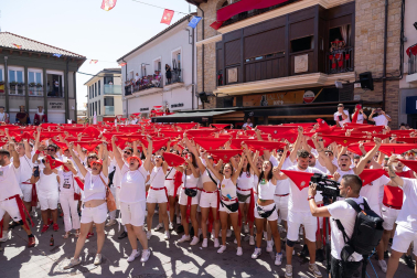 Fotos del cohete de fiestas de Fustiñana