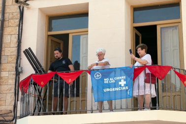 Fotos del cohete de fiestas de Fustiñana