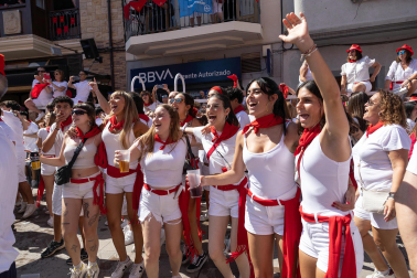 Fotos del cohete de fiestas de Fustiñana