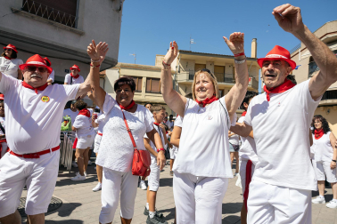 Fotos del cohete de fiestas de Fustiñana