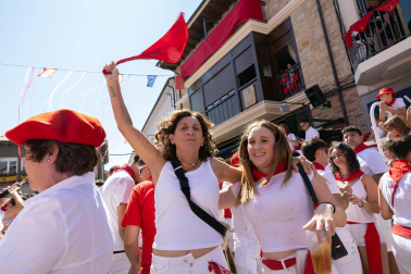 Fotos del cohete de fiestas de Fustiñana