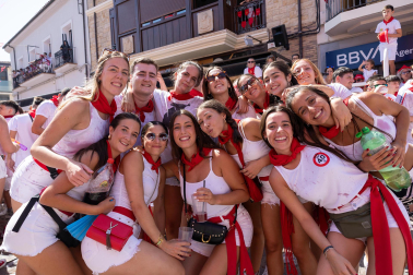 Fotos del cohete de fiestas de Fustiñana