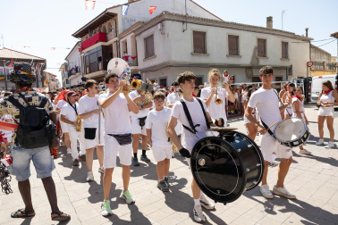 Fotos del cohete de fiestas de Fustiñana