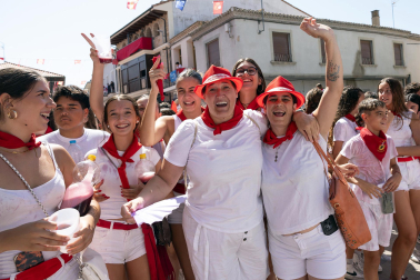 Fotos del cohete de fiestas de Fustiñana