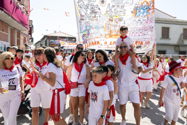 Fotos del cohete de fiestas de Fustiñana
