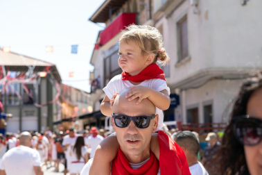 Fotos del cohete de fiestas de Fustiñana