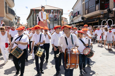 Fotos del cohete de fiestas de Fustiñana