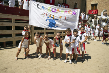 Fotos del cohete de fiestas de Larraga