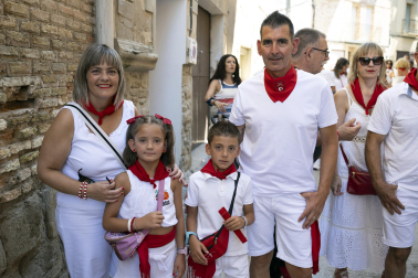 Fotos del cohete de fiestas de Larraga
