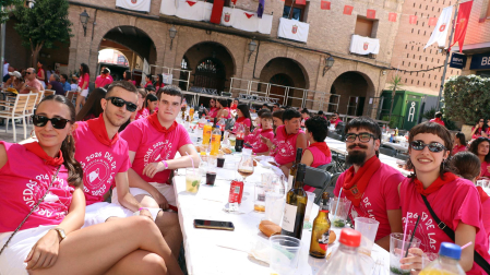 Día de las Peñas de las fiestas de Arguedas