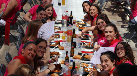Día de las Peñas de las fiestas de Arguedas