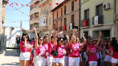 Día de las Peñas de las fiestas de Arguedas