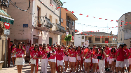 Día de las Peñas de las fiestas de Arguedas