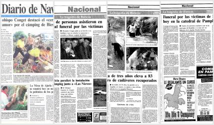 Páginas de Diario de Navarra del 12 de agosto de 1996