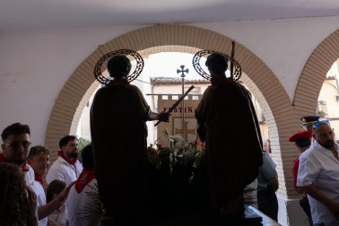 Fotos de la procesión de Fustiñana en honor a los patrones Justo y Pastor