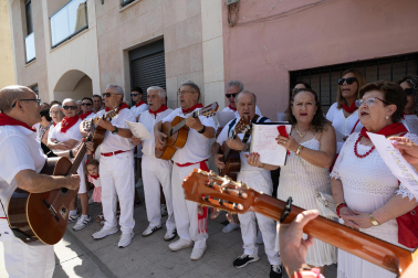 Fotos de la procesión de Fustiñana en honor a los patrones Justo y Pastor