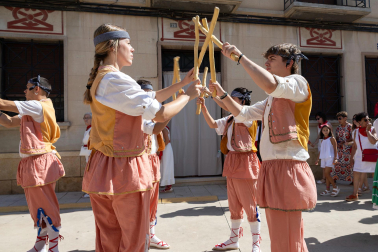 Fotos de la procesión de Fustiñana en honor a los patrones Justo y Pastor