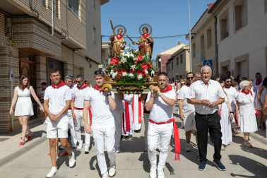 Fotos de la procesión de Fustiñana en honor a los patrones Justo y Pastor