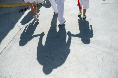 Fotos de la procesión de Fustiñana en honor a los patrones Justo y Pastor