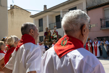 Fotos de la procesión de Fustiñana en honor a los patrones Justo y Pastor