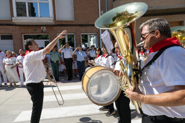 Fotos de la procesión de Fustiñana en honor a los patrones Justo y Pastor