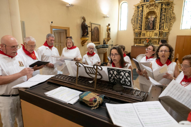 Fotos de la procesión de Fustiñana en honor a los patrones Justo y Pastor