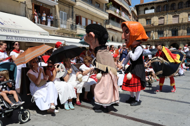 Fotos de la despedida de gigantes de fiestas de Estella