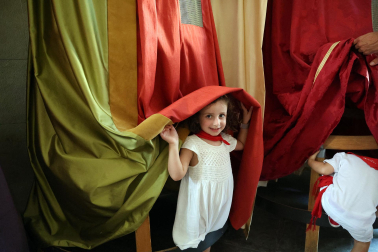 Fotos de la despedida de gigantes de fiestas de Estella