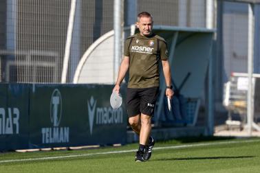 Fotos de la última sesión de Osasuna antes de medirse en EL Sadar al Al-Ain