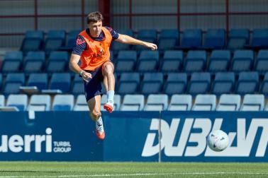 Fotos de la última sesión de Osasuna antes de medirse en EL Sadar al Al-Ain