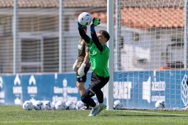 Fotos de la última sesión de Osasuna antes de medirse en EL Sadar al Al-Ain