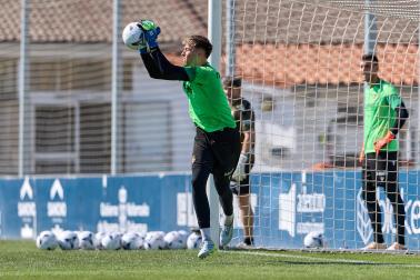 Fotos de la última sesión de Osasuna antes de medirse en EL Sadar al Al-Ain