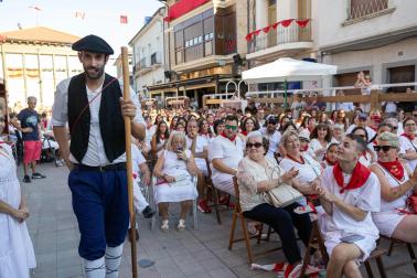 Fotos del paloteado de las fiestas de Fustiñana